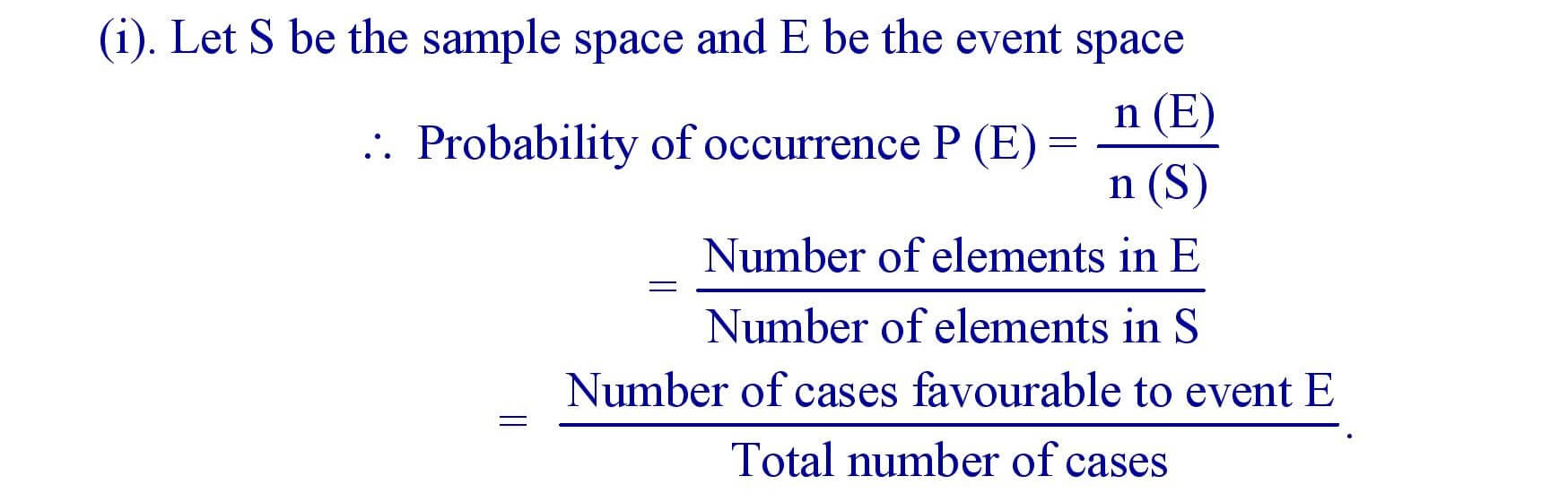 Basic Concepts of Probability