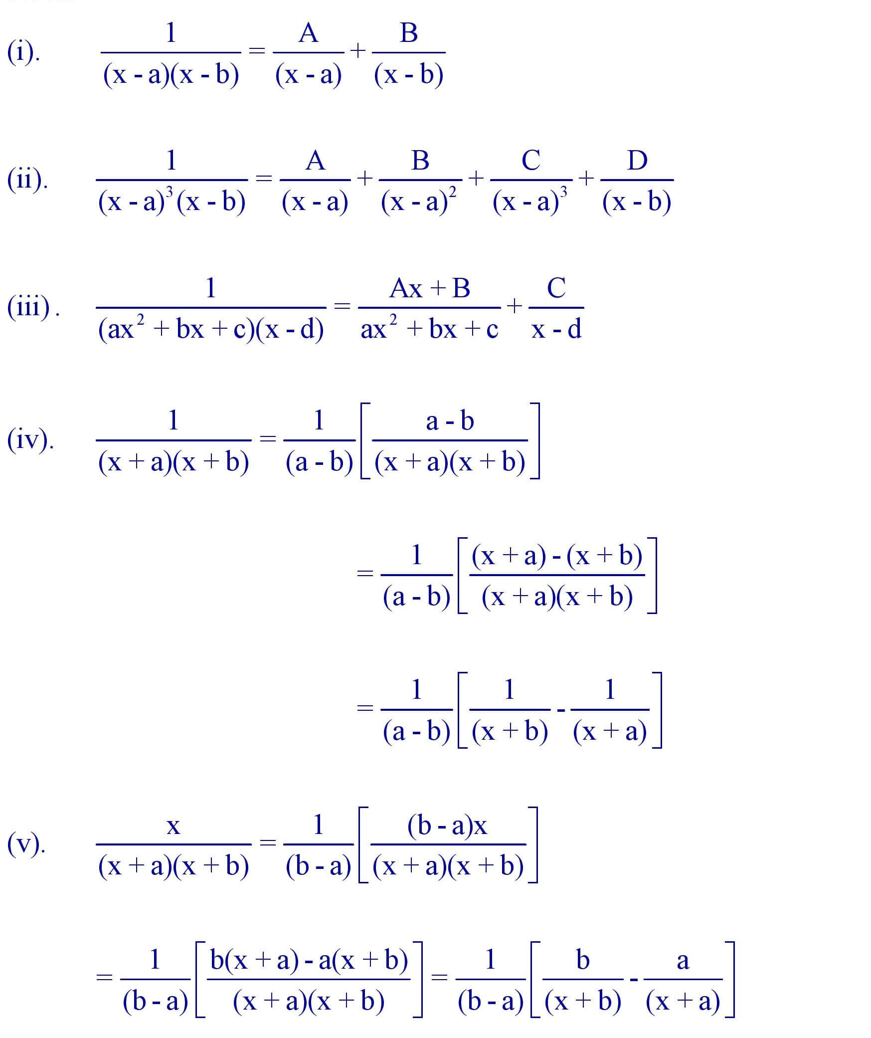 Integration of rational functions