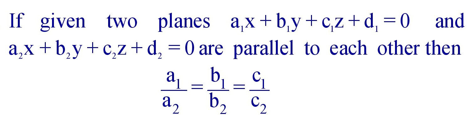 If given two planes parallel to each other