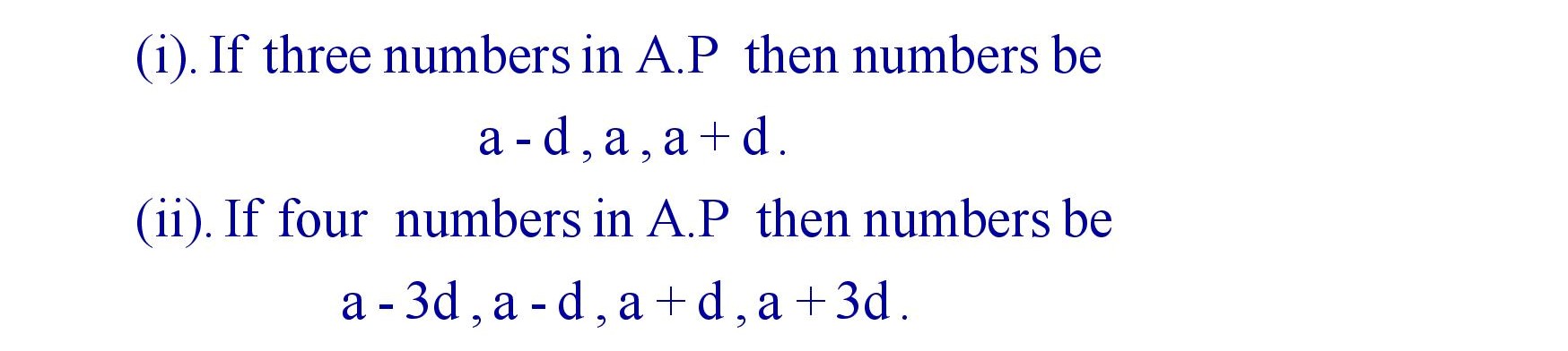 n  A.M between given two numbers a and b
