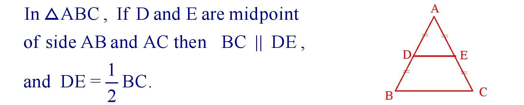 Midpoint Theorem