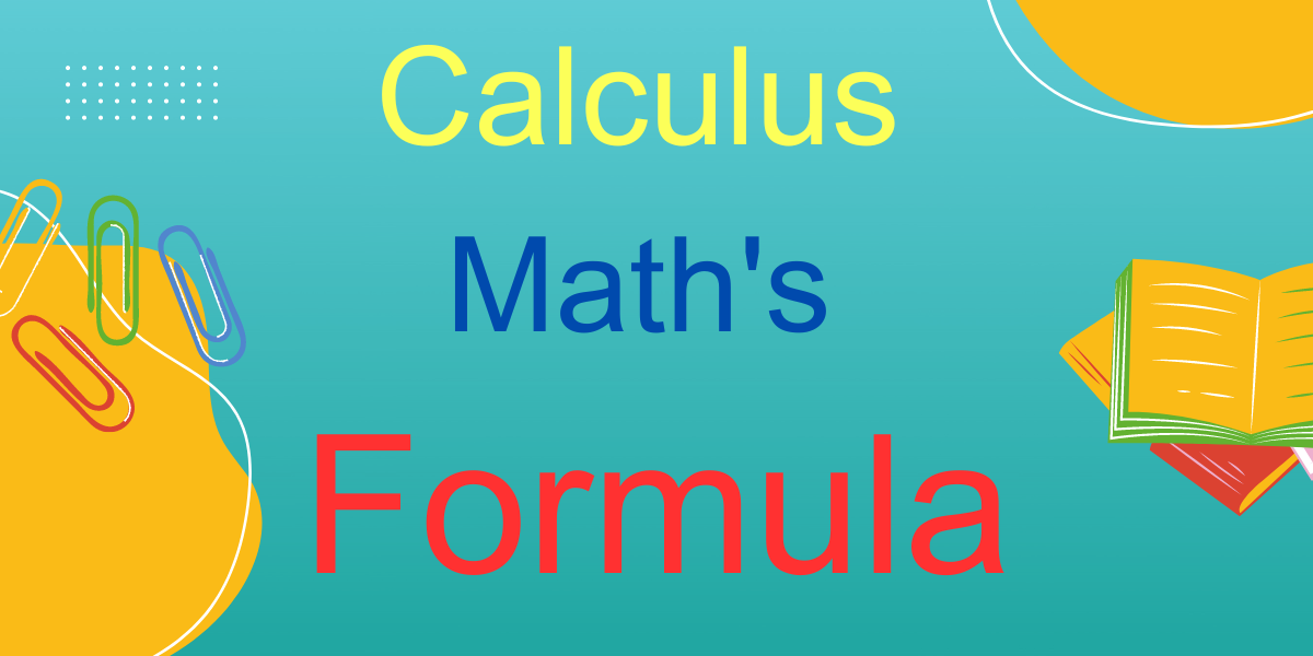Calculus Math's Formula