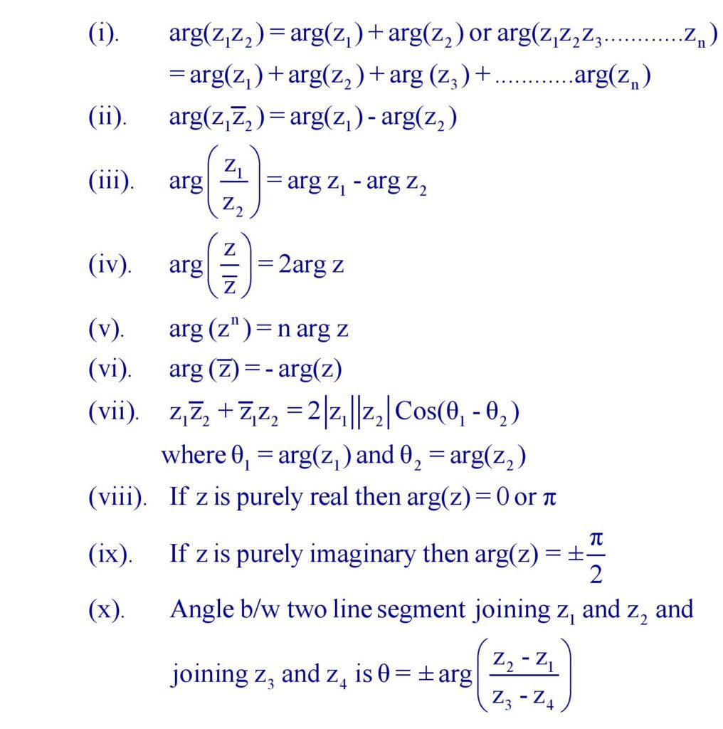 Complex Number Formula Formula In Maths 7193