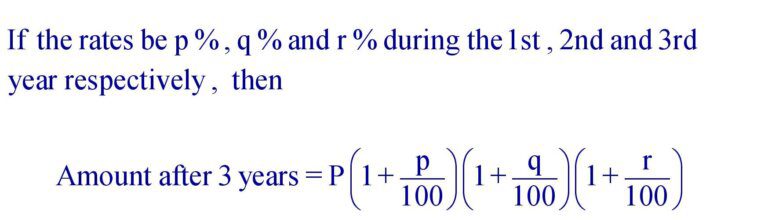Compound Interest Formula For 8th Class » Formula In Maths